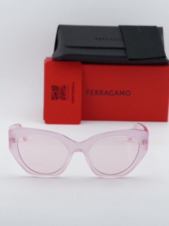 Salvatore Ferragamo SF1107S 663 Cat Eye Sunglasses - Pink main image 9